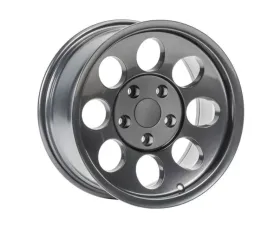 Quadratec Baja Xtreme II Wheel 16x8 Offset 0mm  Gun Metal Gray Jeep 1984-2006